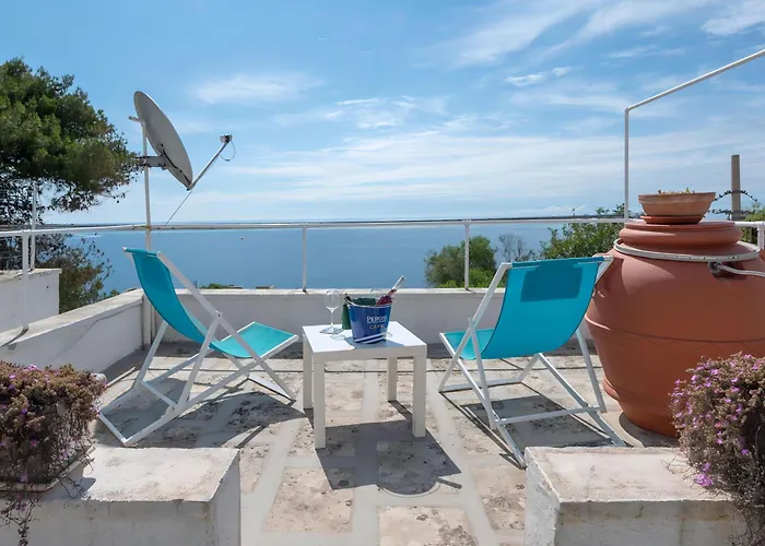 Terrazza Fronte Mare בית נופש Castro (Lecce)